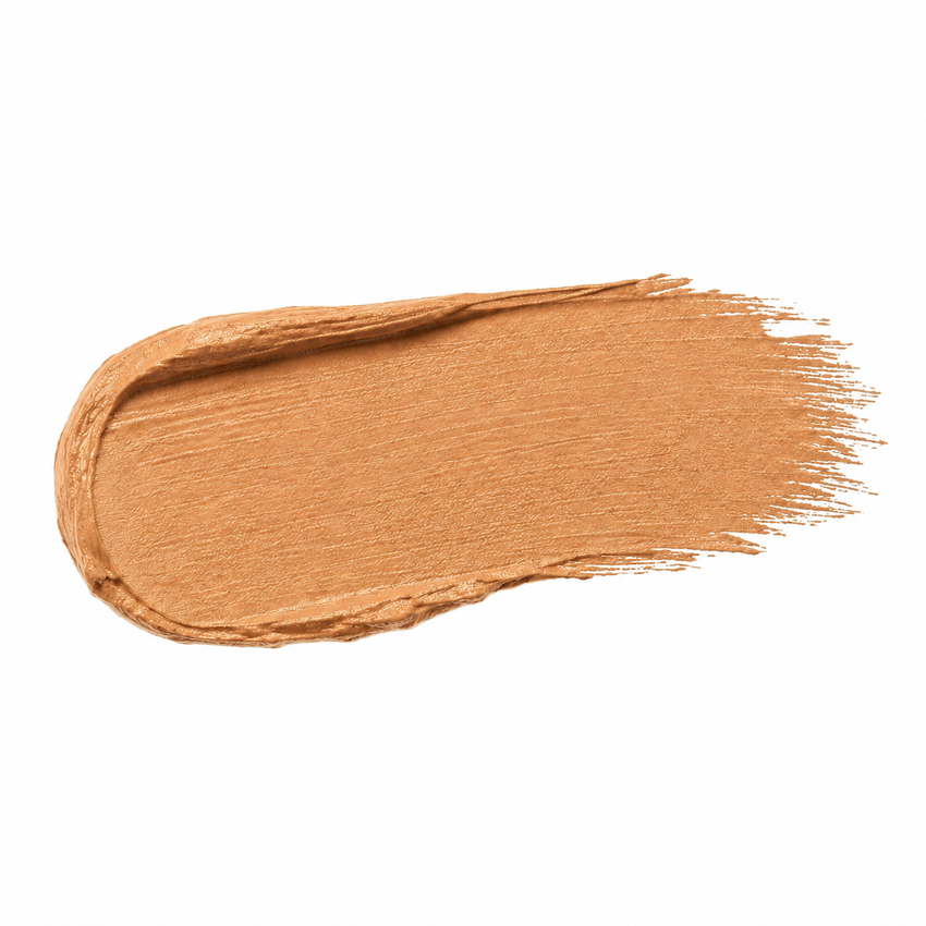 Golden Hour warm nude lipstick swatch from the JJ Luxe Beauty Co. Sundown Collection.